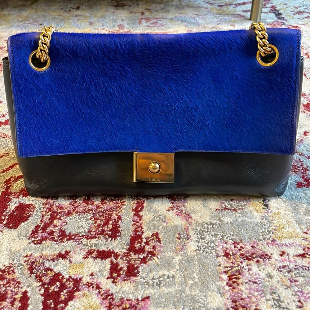 Murberry shoulder chain leather bag